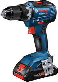 Bosch GSR 18V-55 akku-boremaskine med ProCORE-batteri.